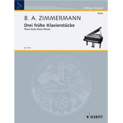 3 FRUEHE KLAVIERSTUECKE (1940) -Bernd Alois Zimmermann