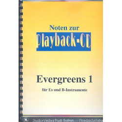 Evergreens Band 1 (+CD) : B- und Es-Stimmen