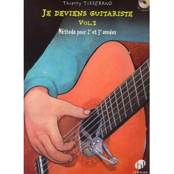Je deviens guitariste vol.2 (+CD) -Thierry Tisserand