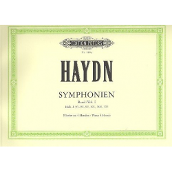 Sinfonien Band 1 : für -Franz Joseph Haydn