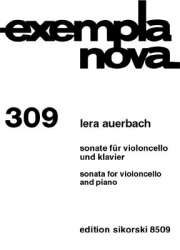 Sonate : für Violoncello und Klavier -Lera Auerbach