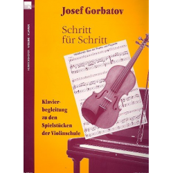 Schritt für Schritt : Klavierbegleitung -Josef Gorbatov