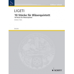 10 Stücke für Bäserquintett : -György Ligeti