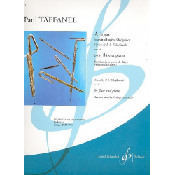 Arioso op.24 : pour flûte et piano -Paul Taffanel