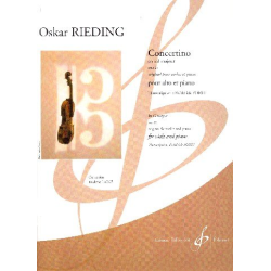 Concertino en sol majeur op.25 : -Oskar Rieding