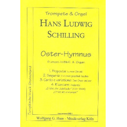 Oster-Hymnus : für Trompete -Hans Ludwig Schilling