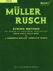 MÜLLER RUSCH - String Method Book 1 (Violine) (englisch) -Frederick J. Müller / Arr.Harold W. Rusch