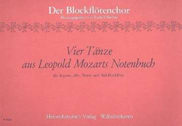 4 Tänze aus Leopold Mozarts -Leopold Mozart