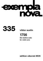 1756 : für Violine -Viktor Evseevich Suslin