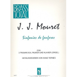 Sinfonies de fanfares : für -Jean-Joseph Mouret