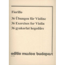 36 Übungen für Violine - Fedorico Fiorillo