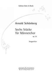 6 Stücke op.35 : -Arnold Schönberg