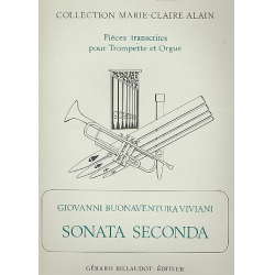Sonata seconda : pour trompette et -Giovanni Bonaventura Viviani
