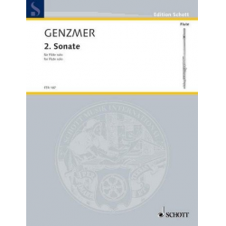 Sonate Nr.2 : für Flöte solo -Harald Genzmer