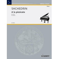 A la pizzicato : für Klavier -Rodion Shchedrin