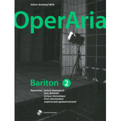 OperAria Bariton Band 2 - Repertoire lyrisch-dramatisch (+ mp3-CD +pdf) : - Peter Anton (Hrsg.) Ling