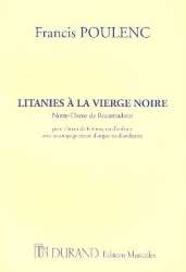 Litanies à la Vierge Noire : Notre-Dame -Francis Poulenc