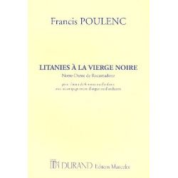 Litanies à la Vierge Noire : Notre-Dame -Francis Poulenc