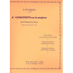 Concerto la majeur no.8 op.48 : -Bernhard Romberg