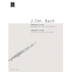 Konzert D-Dur : für Flöte und -Johann Christian Bach