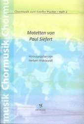 Motetten : für gem Chor a cappella -Paul Siefert