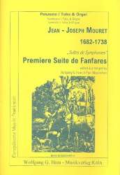 Suite de fanfares no.1 : für -Jean-Joseph Mouret