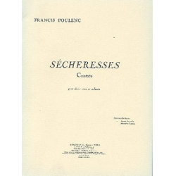 Sécheresses : pour choeur mixte -Francis Poulenc