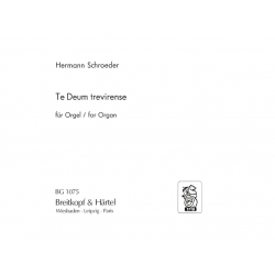 Te Deum Trevirense - Hermann Schroeder