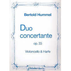 Duo concertante op.33 : -Bertold Hummel