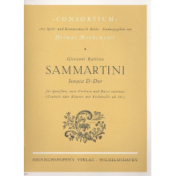 Sonate D-Dur : für -Giovanni Battista Sammartini