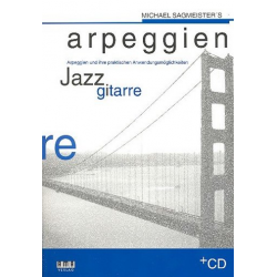 Arpeggien für Jazzgitarre (+CD) -Michael Sagmeister