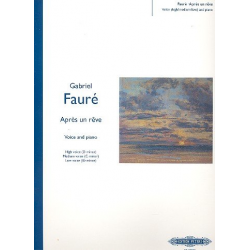 Après un reve : für Gesang (hoch/mittel/tief) -Gabriel Fauré