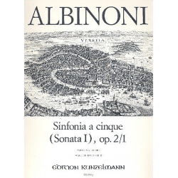 Sinfonia à cinque G-Dur op.2,1 : -Tomaso Albinoni