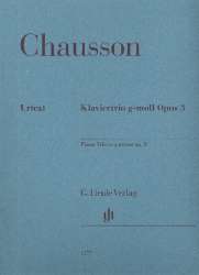 Trio g-Moll op.3 : -Ernest Chausson