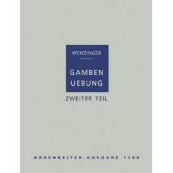 GAMBENUEBUNG BAND 2 : TECHNISCHE -August Wenzinger