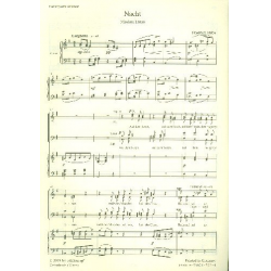 Nacht : für gem Chor und Klavier -Friedrich Milde