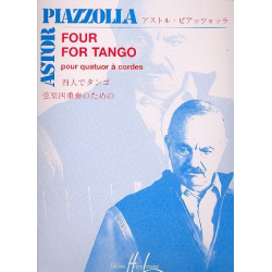 4 for Tango : pour quatuor à cordes - Astor Piazzolla