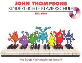 Kinderleichte Klavierschule Band 1 (+CD) -John Thompson
