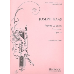6 Humoresken op.18 : für Klavier -Joseph Haas