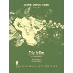 Trio A-Dur -Johann Ludwig Krebs / Arr.Herbert Kölbel