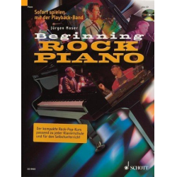 Beginning Rock Piano (+CD) : -Jürgen Moser