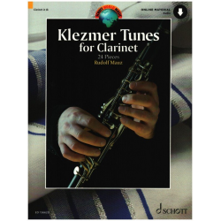 Klezmer tunes for clarinet (+Online-Material) -Rudolf Mauz