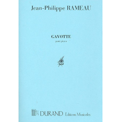 Gavotte variee : pour piano -Jean-Philippe Rameau
