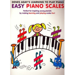 Easy Piano Scales -Denes Agay