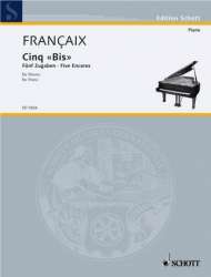 5 Bis : für Klavier (1965) -Jean Francaix