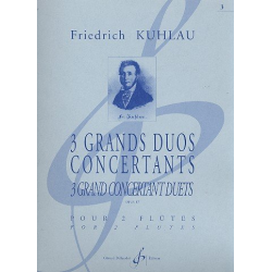 3 grands duos concertants op.87 : pour -Friedrich Daniel Rudolph Kuhlau