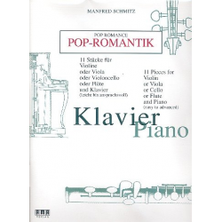 Pop-Romantik : für Violine und Klavier -Manfred Schmitz
