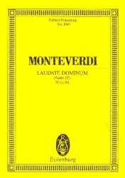 Laudate dominum : Psalm 117 -Claudio Monteverdi