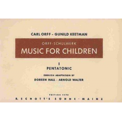 MUSIC FOR CHILDREN : VOLUME 1, -Carl Orff