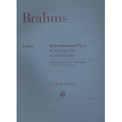 Konzert B-Dur Nr.2 op.83 : für Klavier und Orchester : -Johannes Brahms